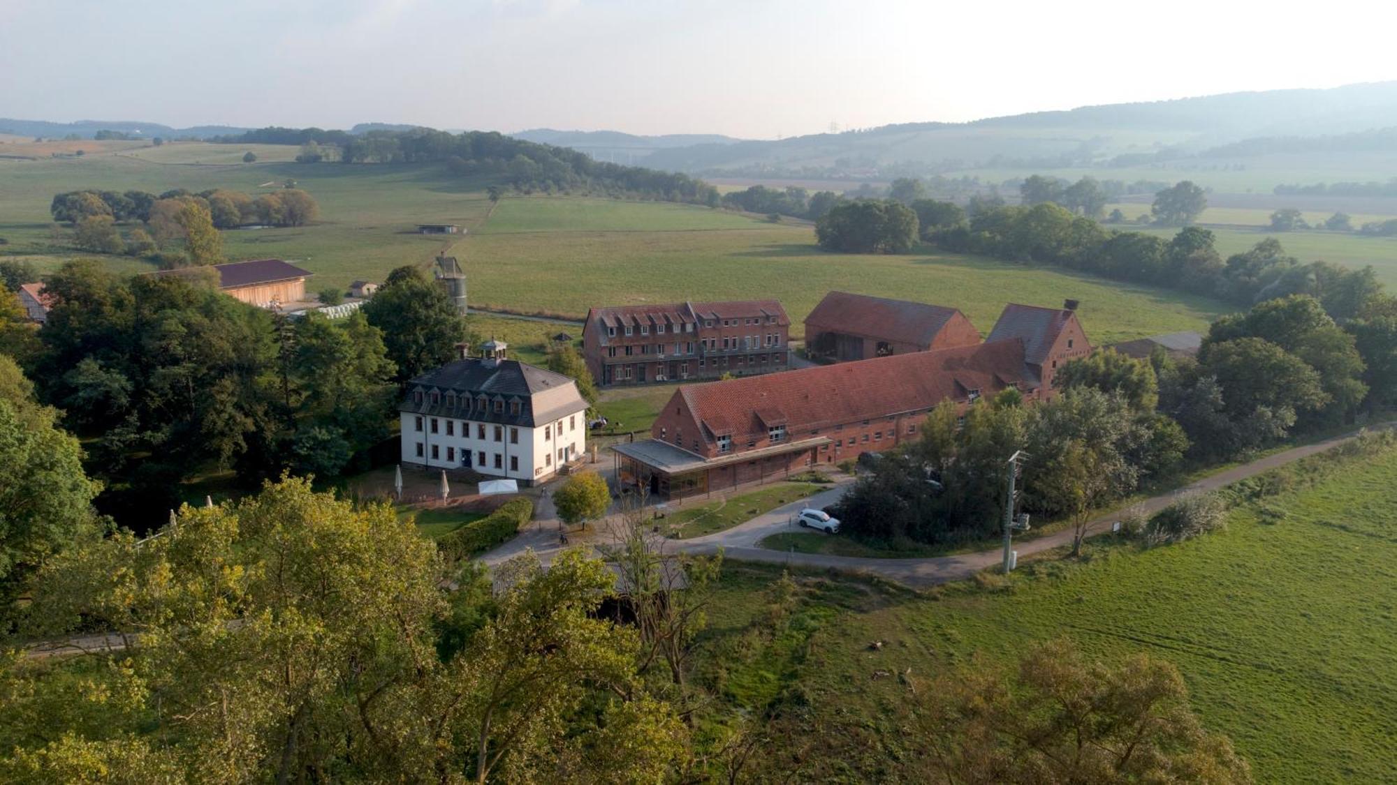 Biohotel Stiftsgut Wilhelmsgluecksbrunn Creuzburg Exteriér fotografie
