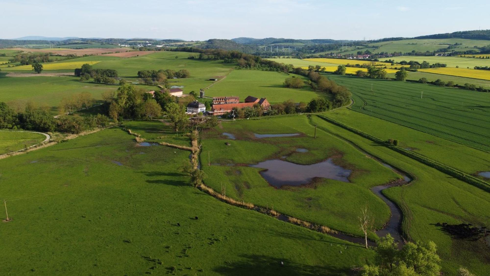 Biohotel Stiftsgut Wilhelmsgluecksbrunn Creuzburg Exteriér fotografie